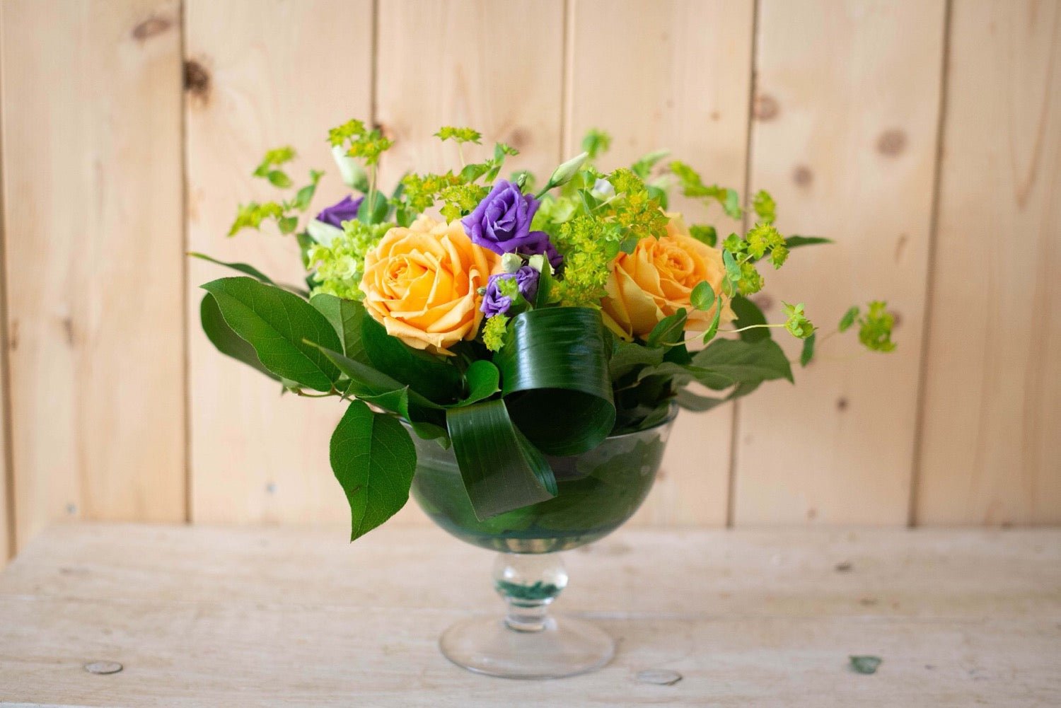 Fresh Seasonal Centerpiece - Miya Fleuriste - samedaydelivery