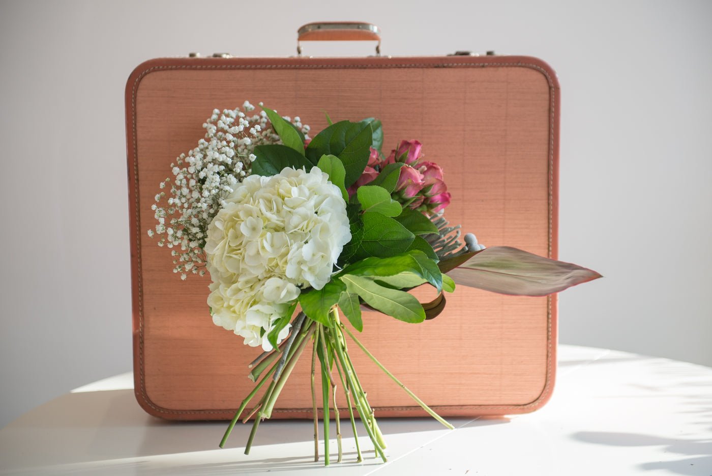 Vintage Love Bouquet by Miya Fleuriste featuring romantic garden-style flowers with soft seasonal blooms and same-day delivery in Montreal.