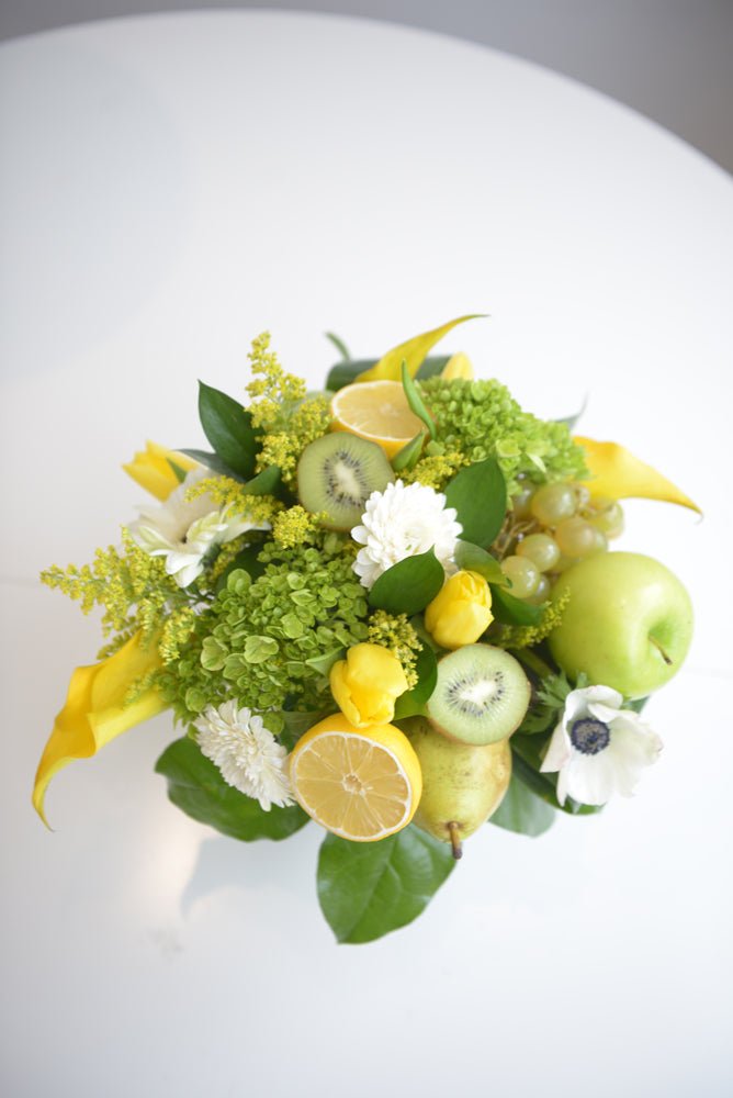 Apple & Lemon Bouquet - Miya Fleuriste - samedaydelivery