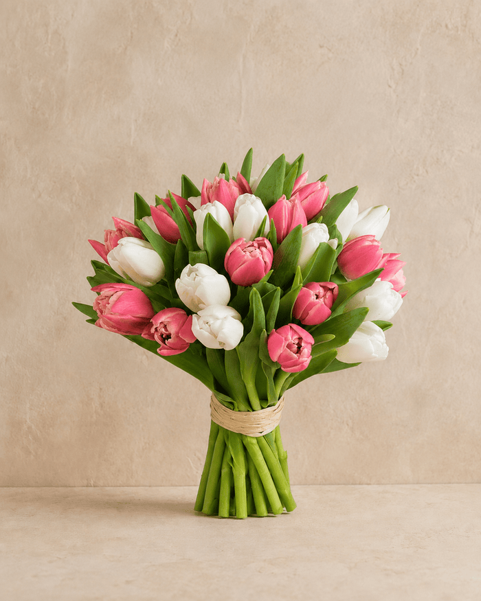 Fresh Tulip Bouquet - Miya Fleuriste - samedaydelivery