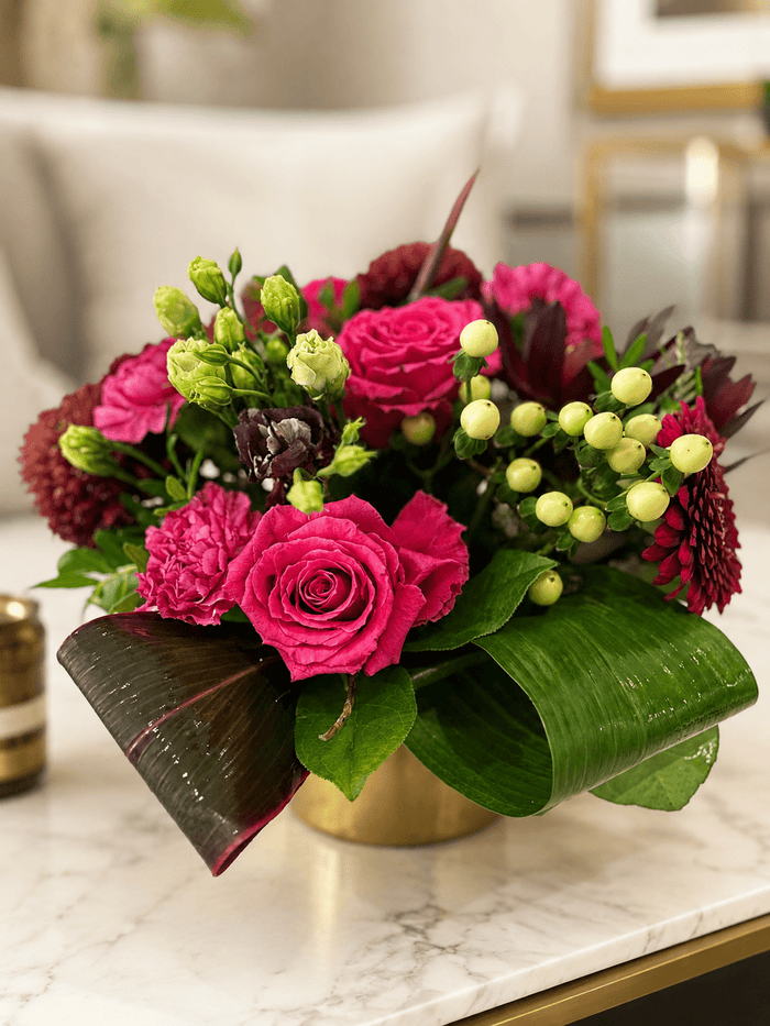Fresh Rose Table Centerpiece fresh flower arrangement